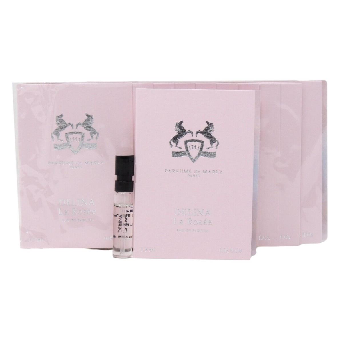 Pdm Parfums DE Marly Delina LA Rosee Edp 1.5ml .05oz x 10 Perfume Spray Samples