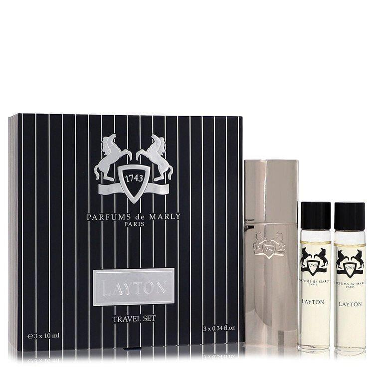 Layton Royal Essence by Parfums De Marly Three Eau De Parfum Sprays Travel Set 3