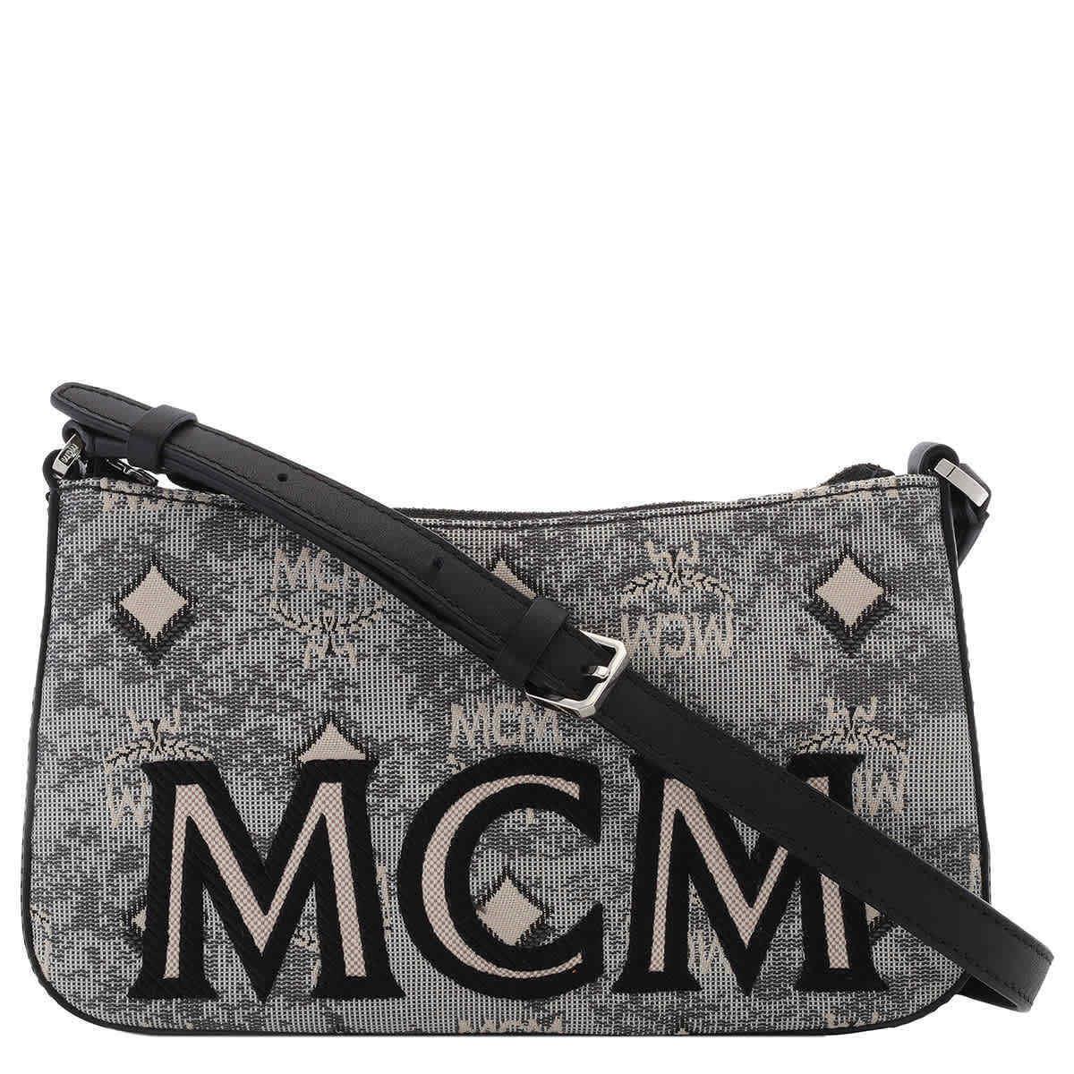Mcm Ladies Mini Shoulder Bag in Vintage Jacquard Monogram MWSBATQ01EG
