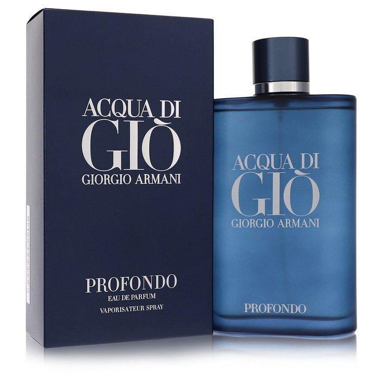 Acqua Di Gio Profondo by Giorgio Armani Eau De Parfum Spray 6.7 oz Men