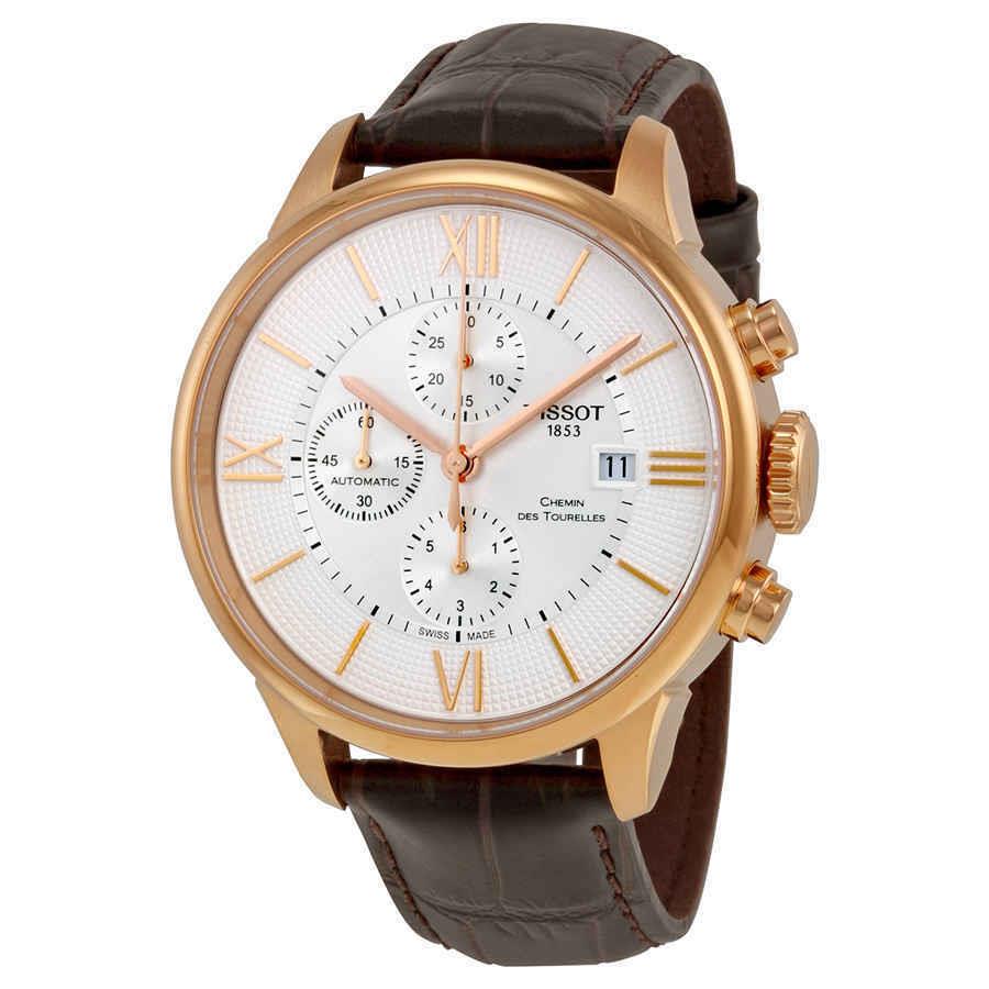 Tissot Chemin Des Tourelles Silver Men`s Watch - T099.427.36.038.00