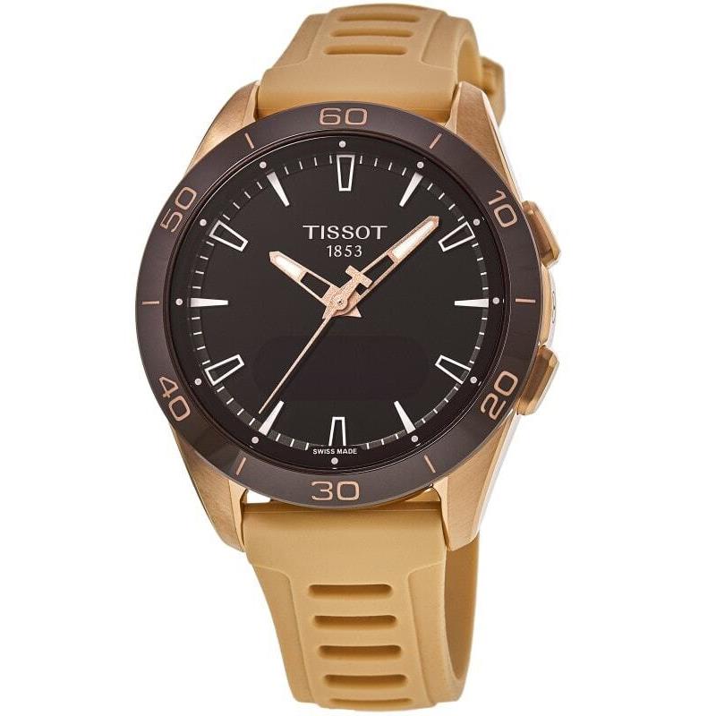 Tissot T-touch Connect Solar Sport Gmt Men`s Watch T153.420.47.051.05