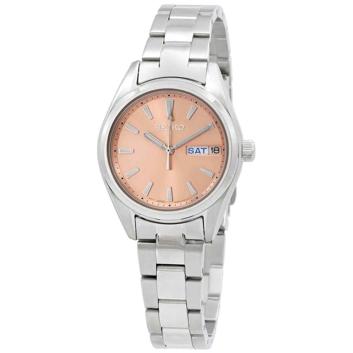 Quartz Peach Dial Ladies Watch SUR351P1 by Seiko