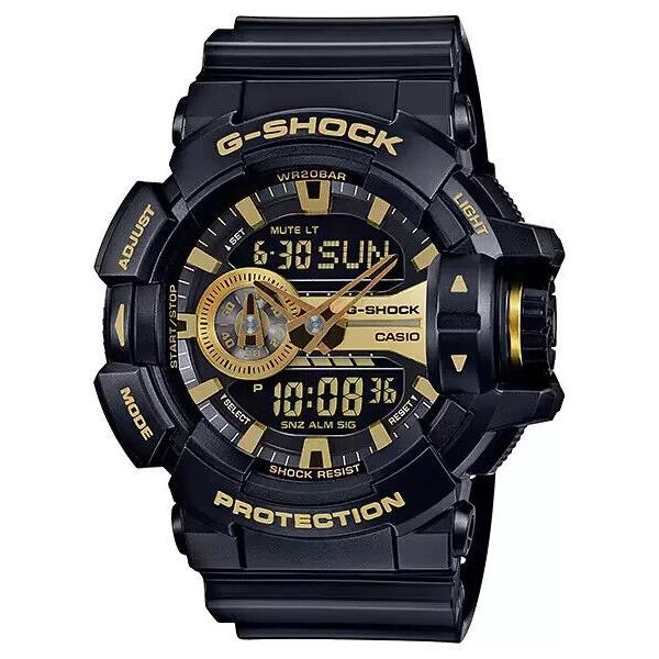 Casio Men`s G-shock Analog Digital Black Quartz Watch - GA-400GB-1A9DR