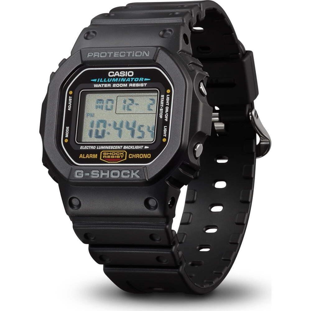 Casio G-shock Illuminator Black Day-date Indicator Digital Watch 47mm DW5600E-1V