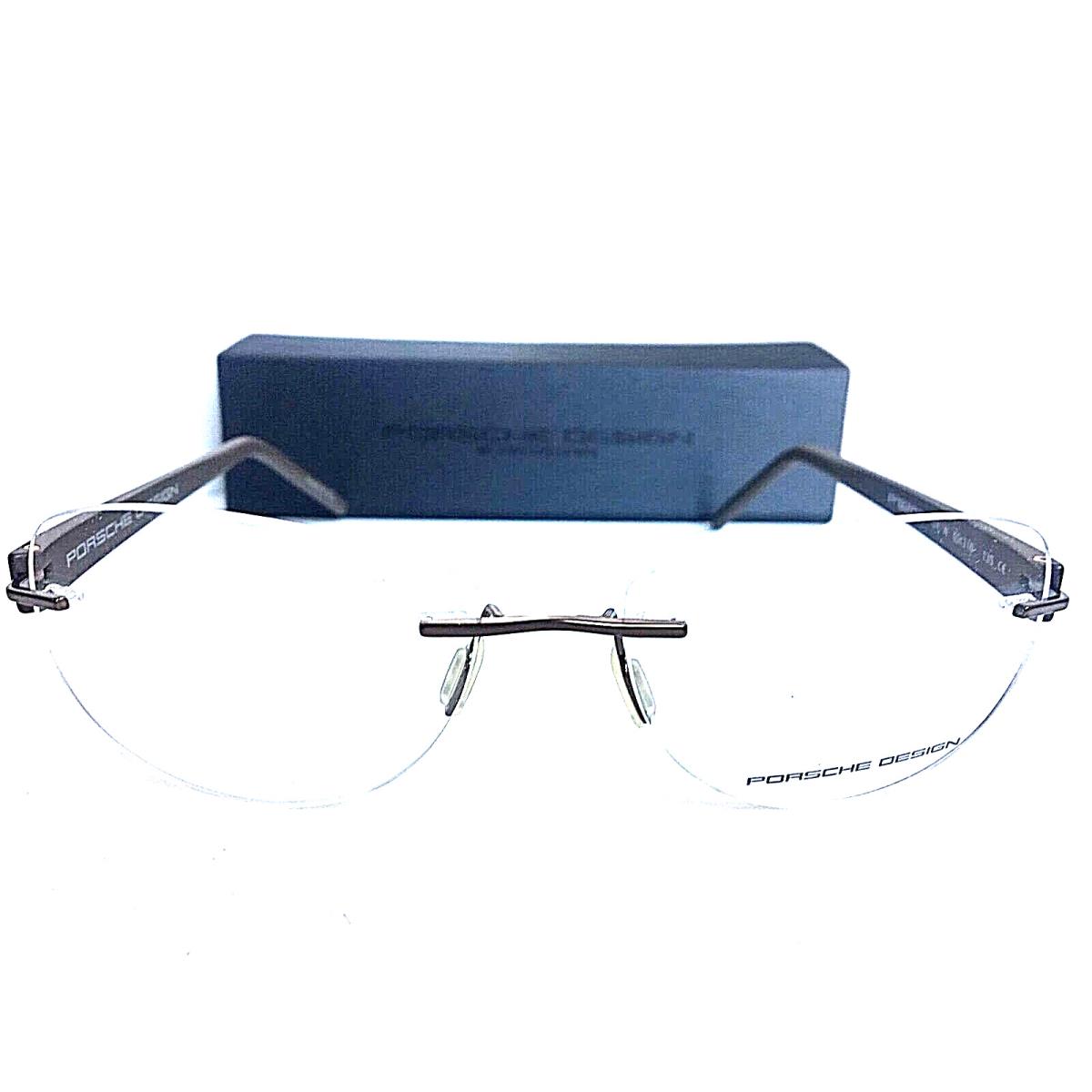 Porsche Design P 8209 A 55mm Rimless Women`s Eyeglasses Frame Italy