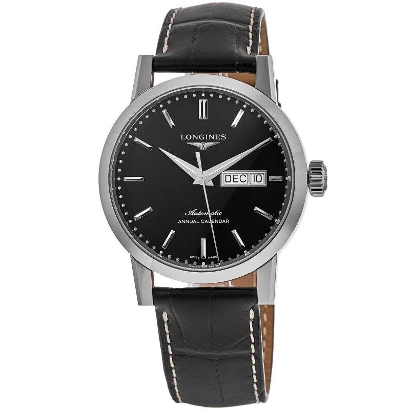 Longines Heritage 1832 Automatic Black Dial Men`s Watch L4.827.4.52.0