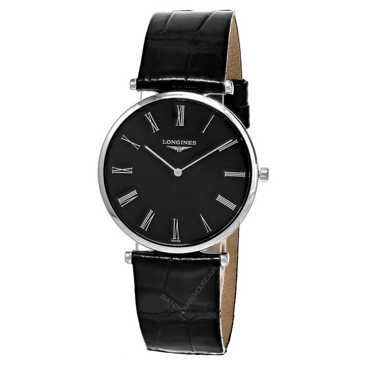 Longines La Grande Classique Quartz 33MM Black Dial Unisex Watch L4.709.4.51.2