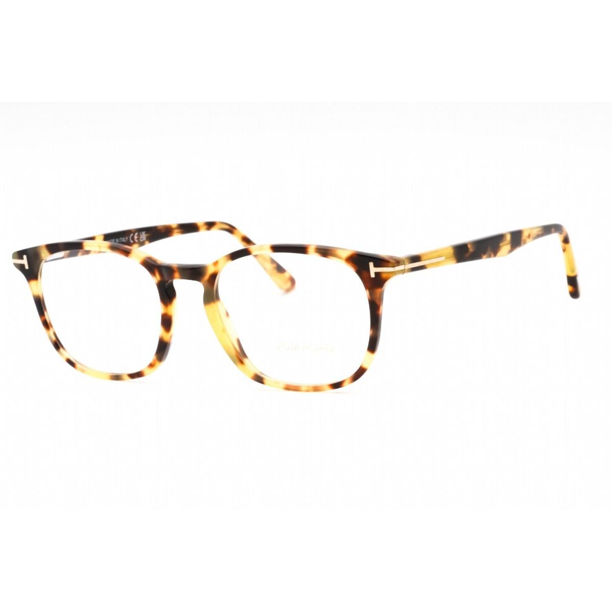 Tom Ford FT5505 53 Eyeglasses Blonde Havana Frame 52mm