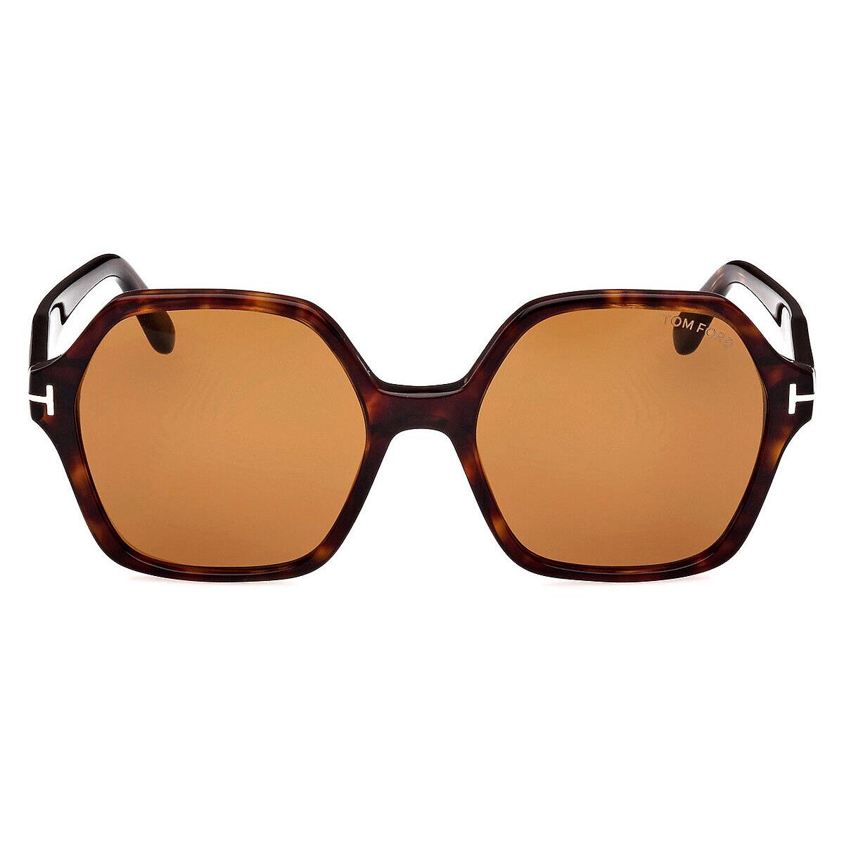 Tom Ford FT1032 Romy Sunglasses Women Dark Havana 56mm