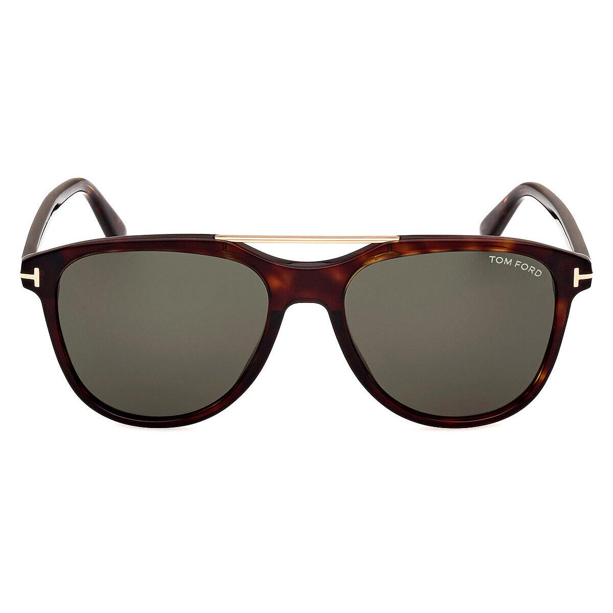 Tom Ford FT1098 Damian-02 Sunglasses Men Dark Havana 54mm