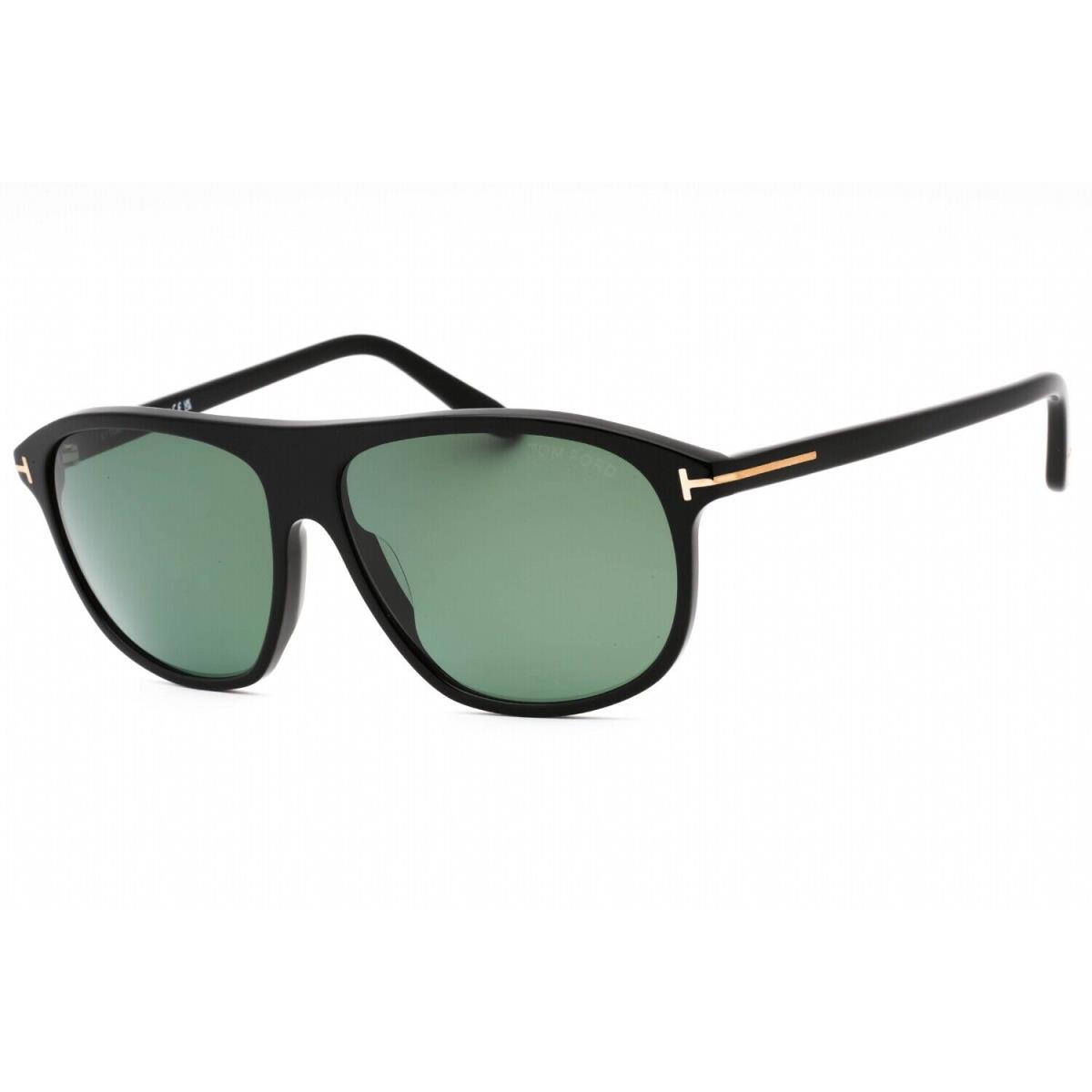 Tom Ford FT1027-01R Shiny Black Sunglasses