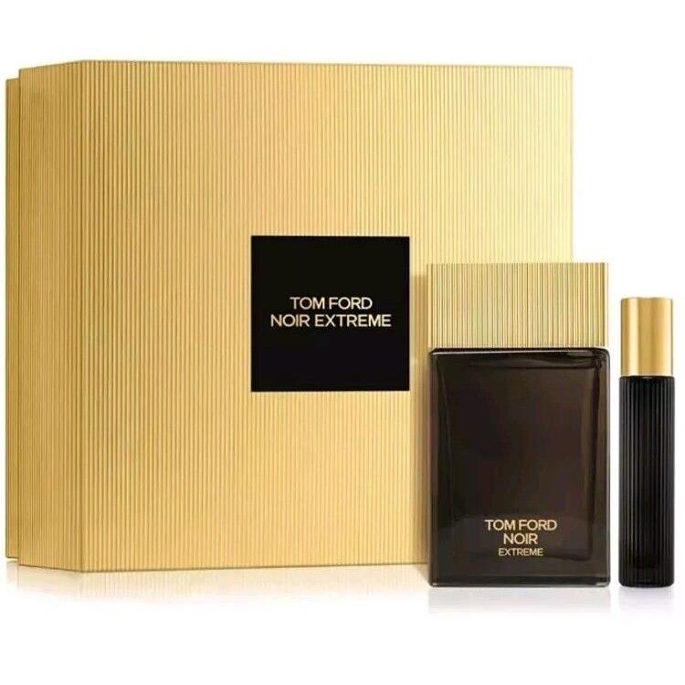 Tom Ford Men`s Noir Extreme Gift Set Fragrances 3.4oz/0.34oz