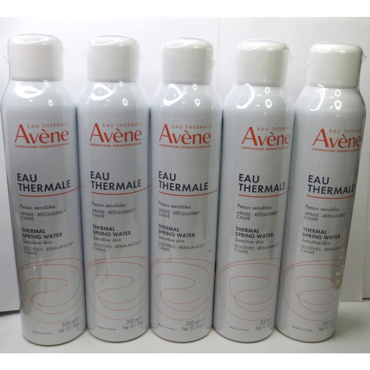 Avene Eau Thermale Thermal Spring Water 10.1 OZ Lot OF 5