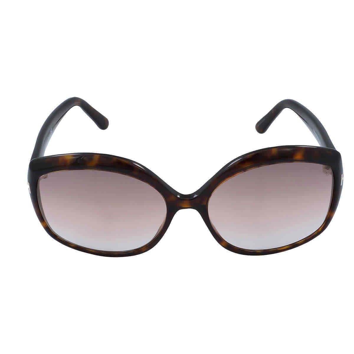 Tom Ford Gradient Brown Butterfly Ladies Sunglasses FT0919 52F 60 FT0919 52F 60