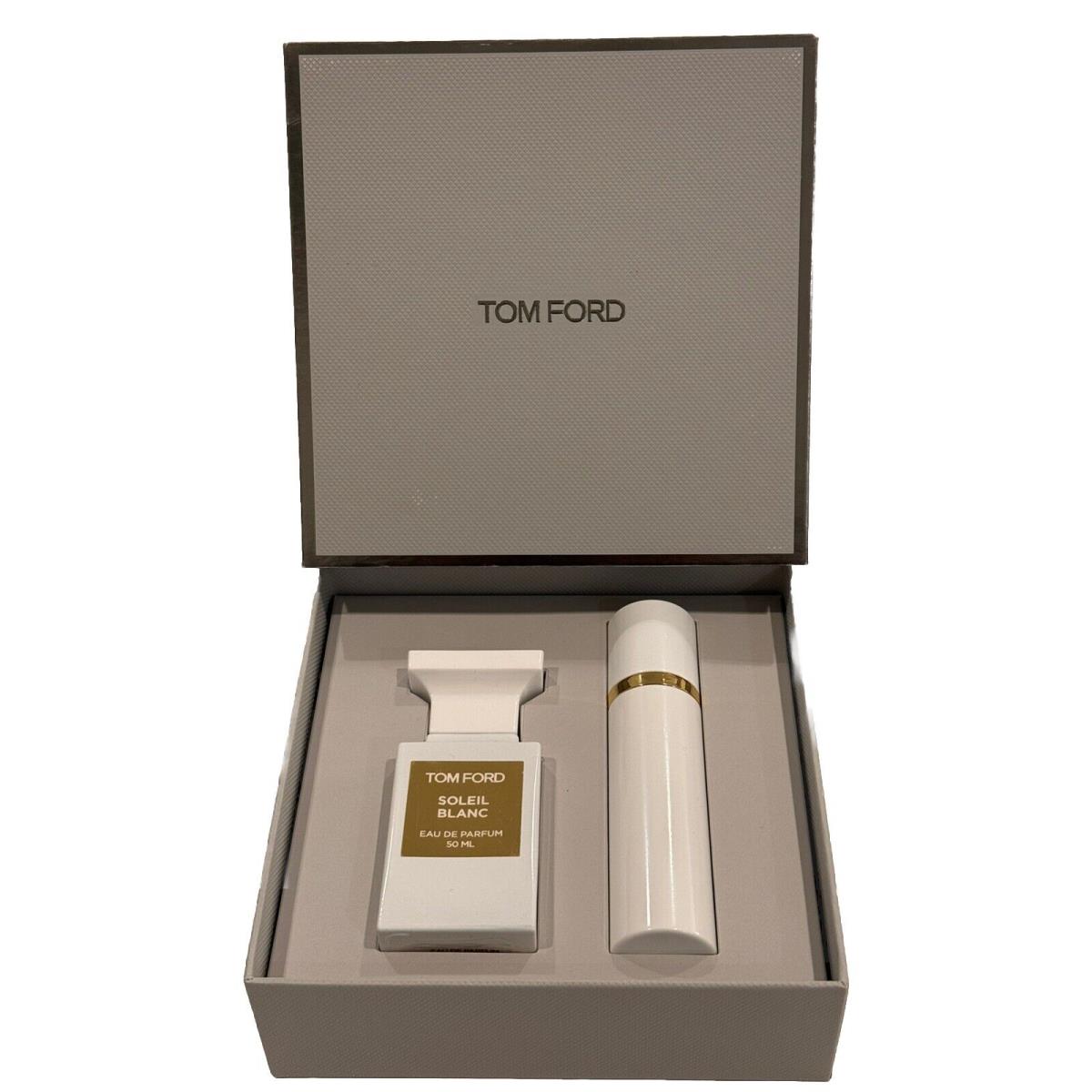 Tom Ford Soleil Blanc 1.7oz Edp Spray+0.34oz Edp Spray In Gift Set