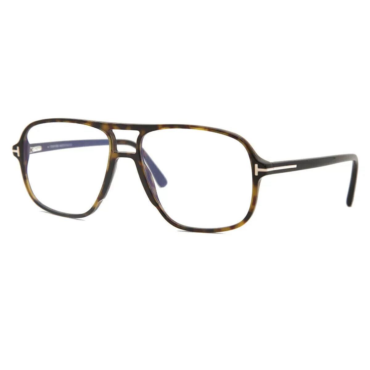 Tom Ford FT5737-B Blue-light Block 052 56 Men Eyeglasses