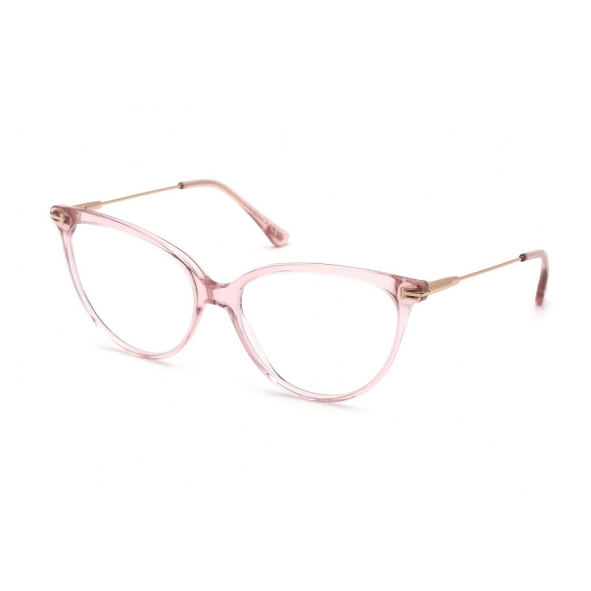 Tom Ford FT5688-B 072 55 Blue Light Block Cat Eye Women`s Eyeglasses