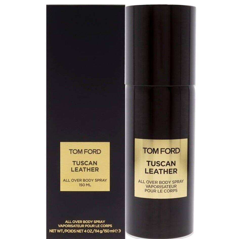 Tom Ford Tuscan Leather All Over Body Cologne Spray 4oz 150ml