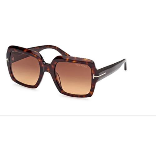 Tom Ford Kaya TF 1082 52F Havana Sunglasses 54-21-140mm