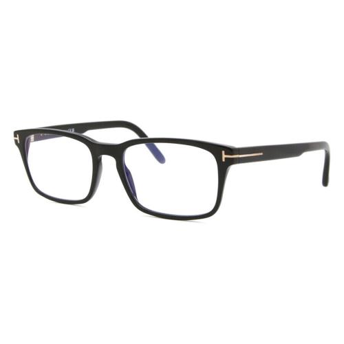 Tom Ford FT5938-B Blue-light Block 001 54mm Men`s Eyeglasses