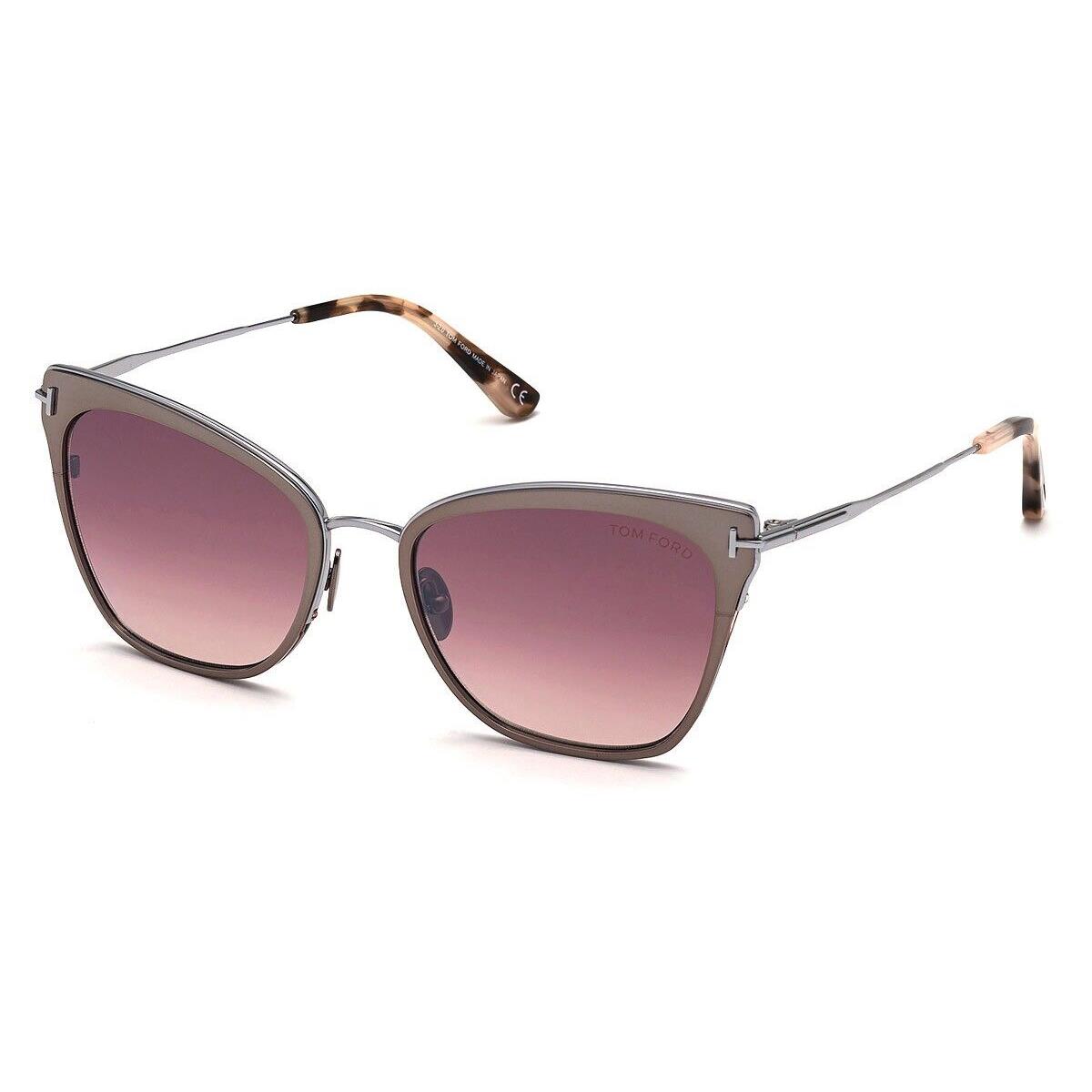 Tom Ford Faryn FT0843-12U-56 Cat-eye Sunglasses