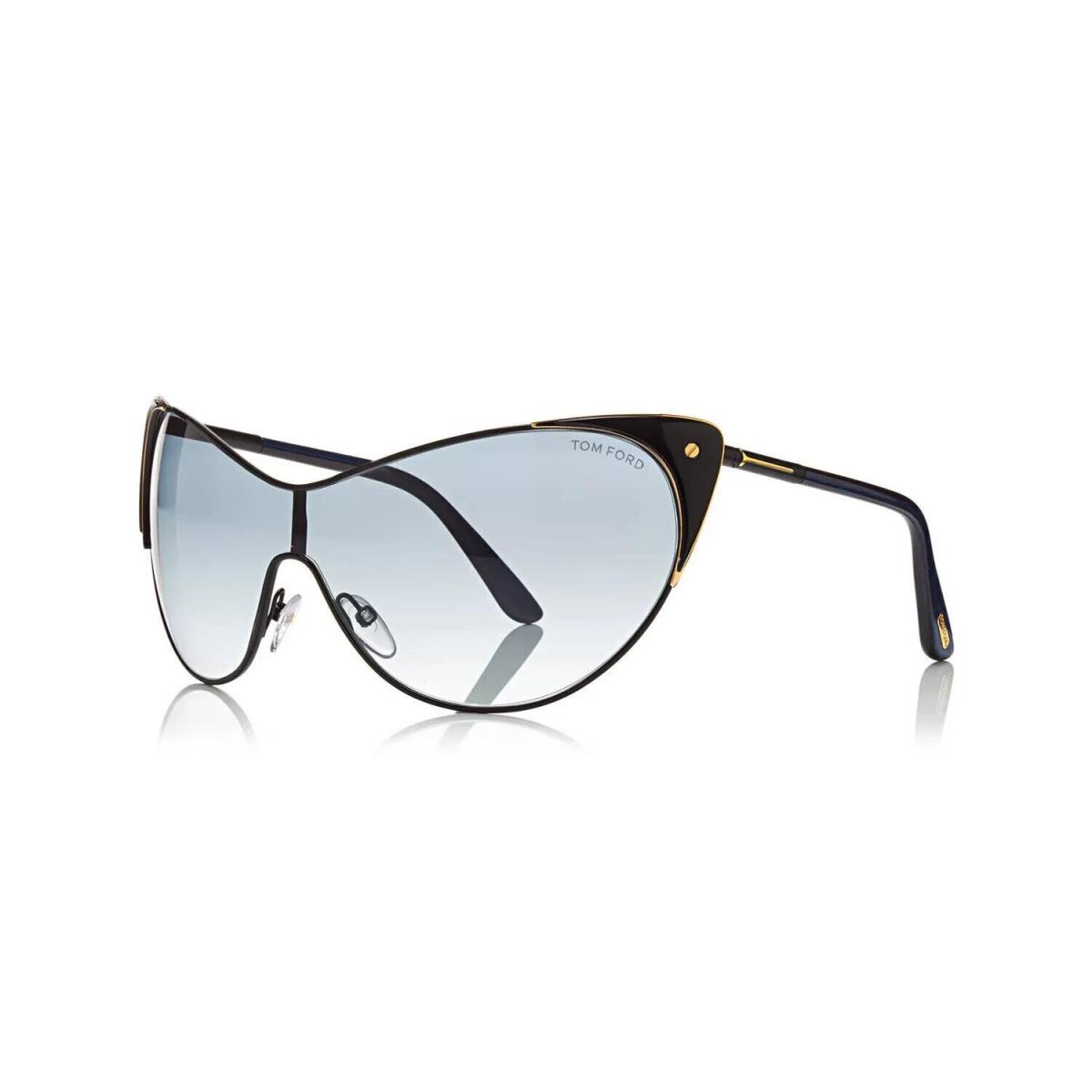 Tom Ford Sunglasses FT0364 01B 00 Women`s Black Cat-eye Sunglasses