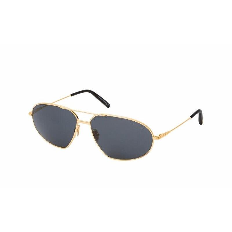 Tom Ford Bradford FT0771-30A-63 Aviator Sunglasses