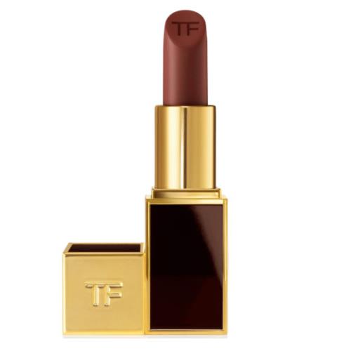 Tom Ford Lip Color Lipstick Fetishist 40 Medium Dark Burgundy Red Matte FS Box