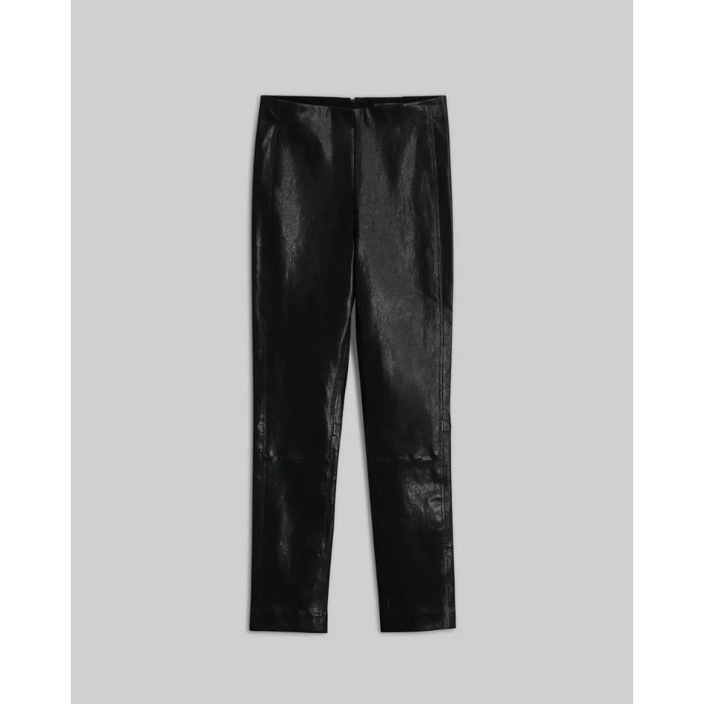 Rag Bone Simone Leather Pants Black Size 00