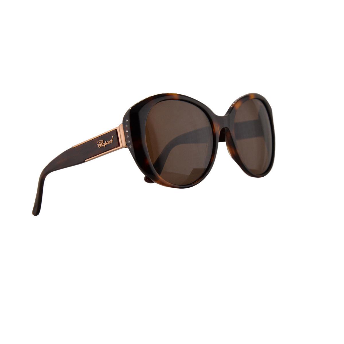 Chopard SCH191S Sunglasses Havana Brown W/brown Gradient 54mm Lens 0748 Sch 191S