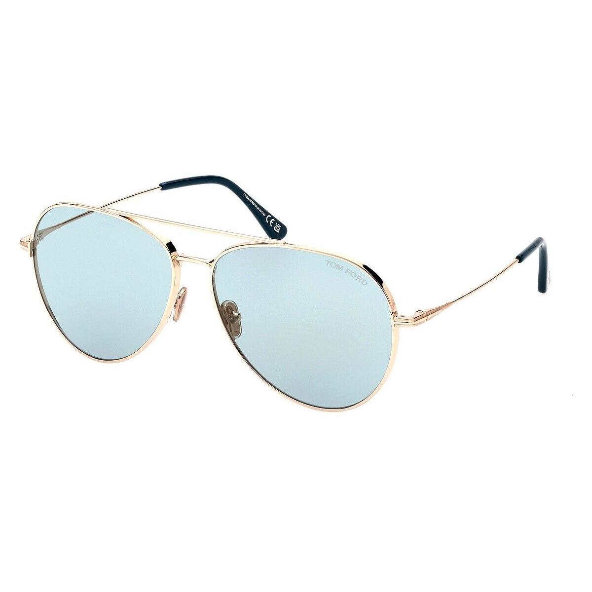 Tom Ford Dashel FT0996-28X-62 Aviator Sunglasses