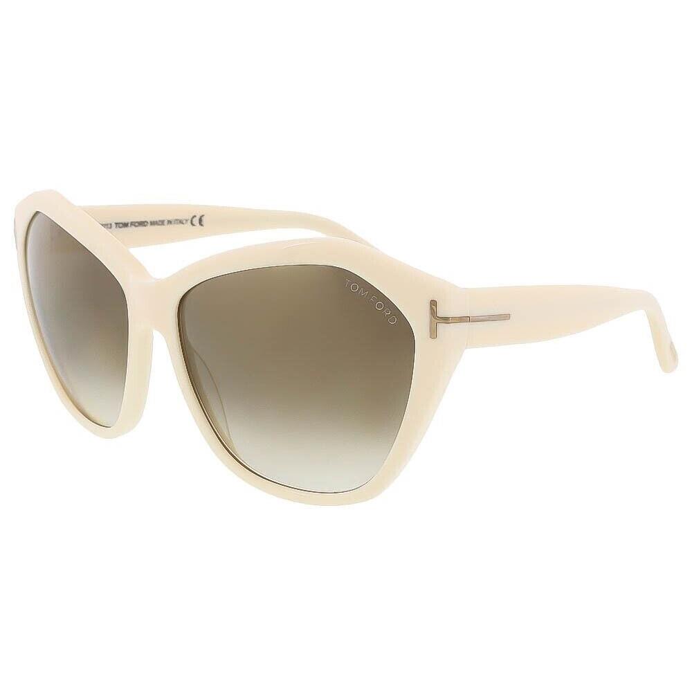 Tom Ford Sunglasses Angelina FT 0317 25G Ivory/brown Gradient