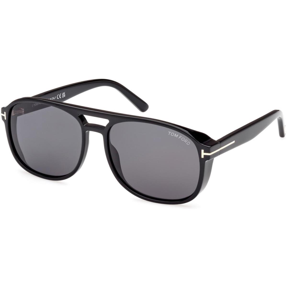 Tom Ford FT 1022 Sunglasses 01A Shiny Black