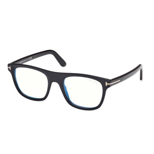 Tom Ford FT5939-B Blue-light Block 001 52mm Men`s Eyeglasses