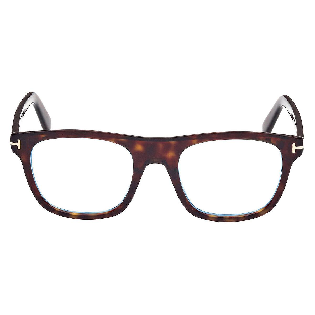 Tom Ford FT5939-B Eyeglasses Men Dark Havana 52mm