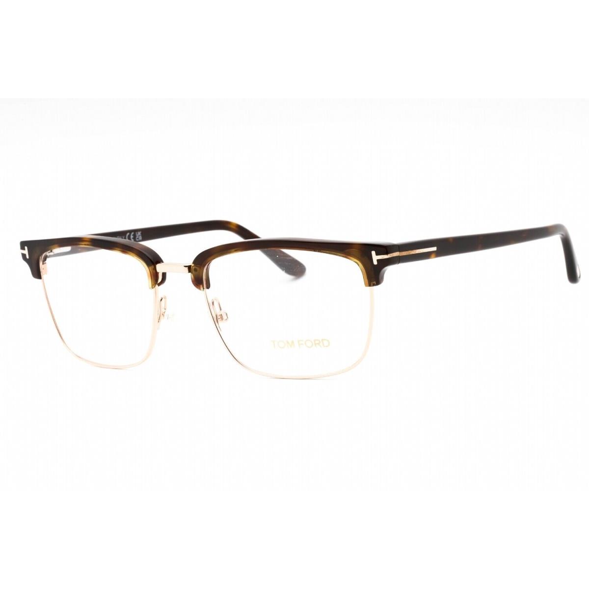 Tom Ford FT5504 052 Eyeglasses Havana Gold Frame 54mm