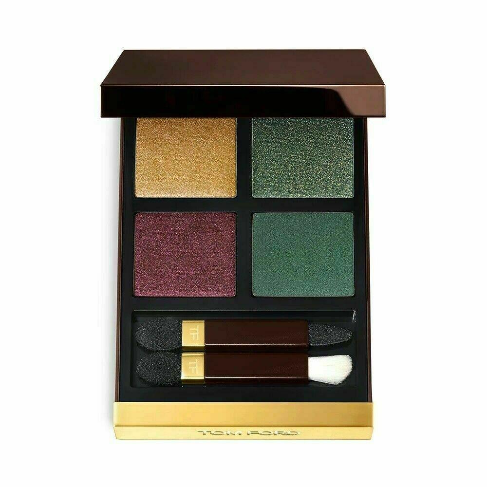 Tom Ford Eye Color Eye Shadow Quad Palette Photosynthesex 24 Gold Teal Plum