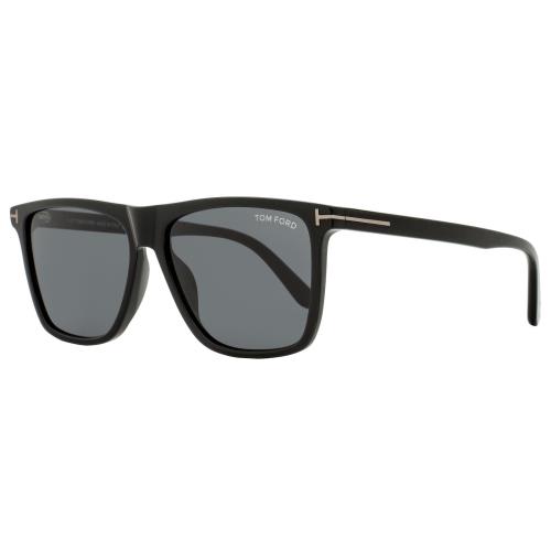 Tom Ford Fletcher Sunglasses TF832N 01A Black 57mm FT0832 - Frame: Black, Lens: Black