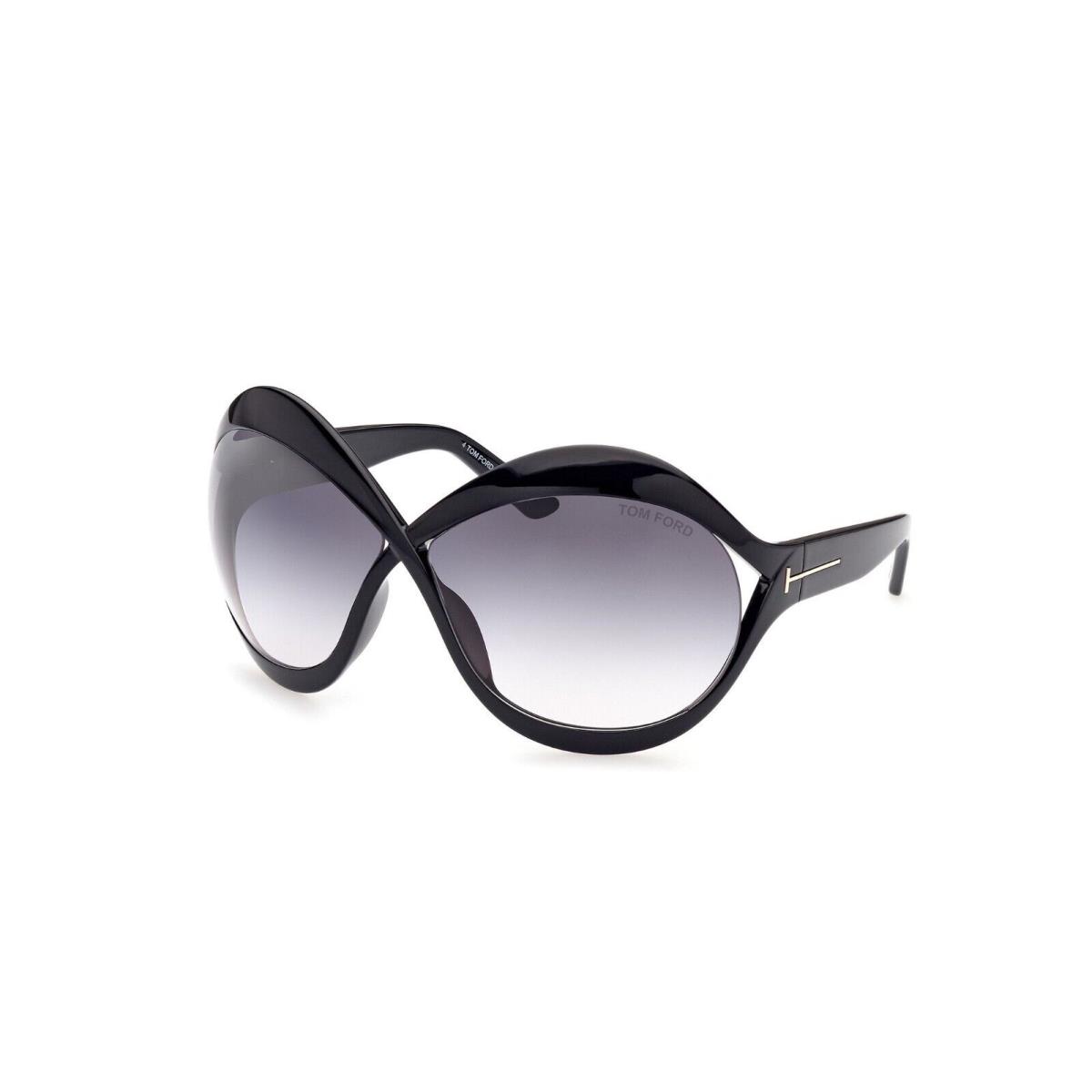 Tom Ford Carine FT0902-01B-71 Oversized Sunglasses