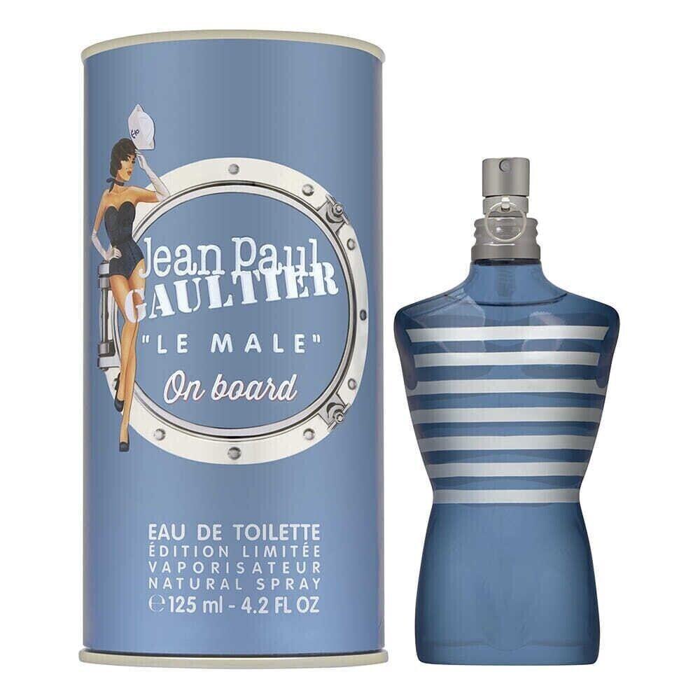 Jean Paul Gaultier Le Male on Board Men`s Eau de Toilette Spray - 4.2 oz