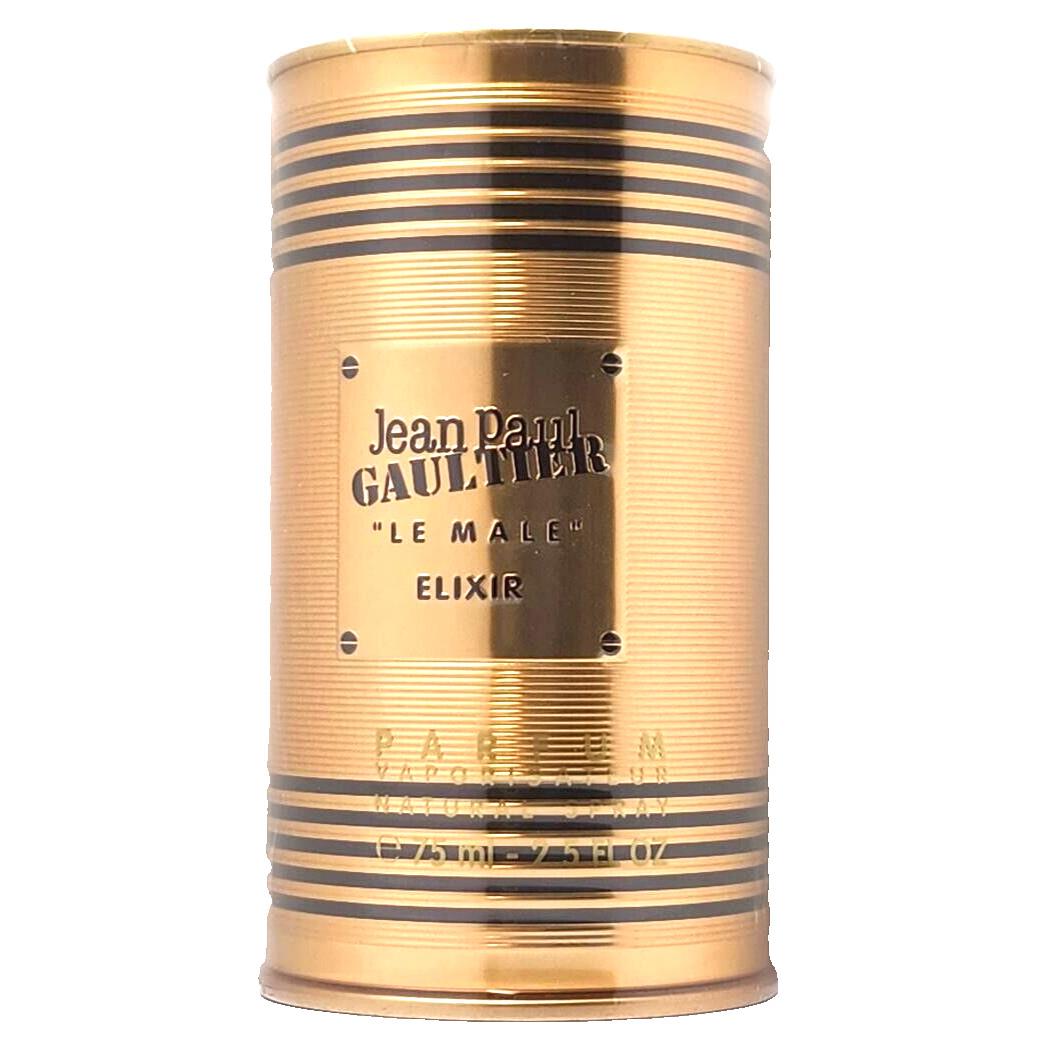 Jean Paul Gaultier LE Male Elixir Parfum Spray For Men 2.5 Oz / 75 ml