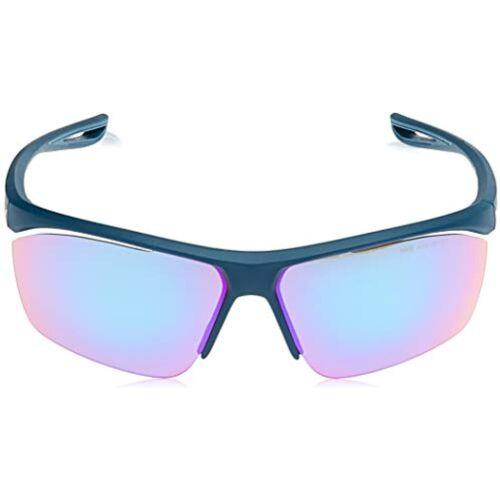 Nike sunglasses TAILWIND - Matte Blue Force/Green Abyss , Blue Frame, Green Lens