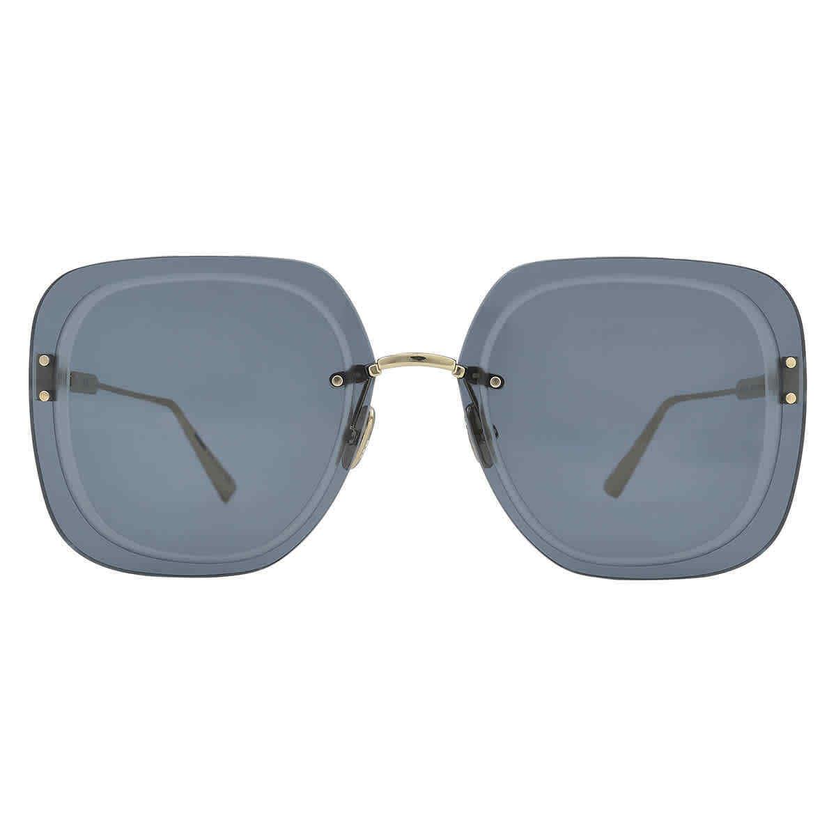 Dior Ultradior SU Blue Square Ladies Sunglasses CD40031U 10V 65 CD40031U 10V 65