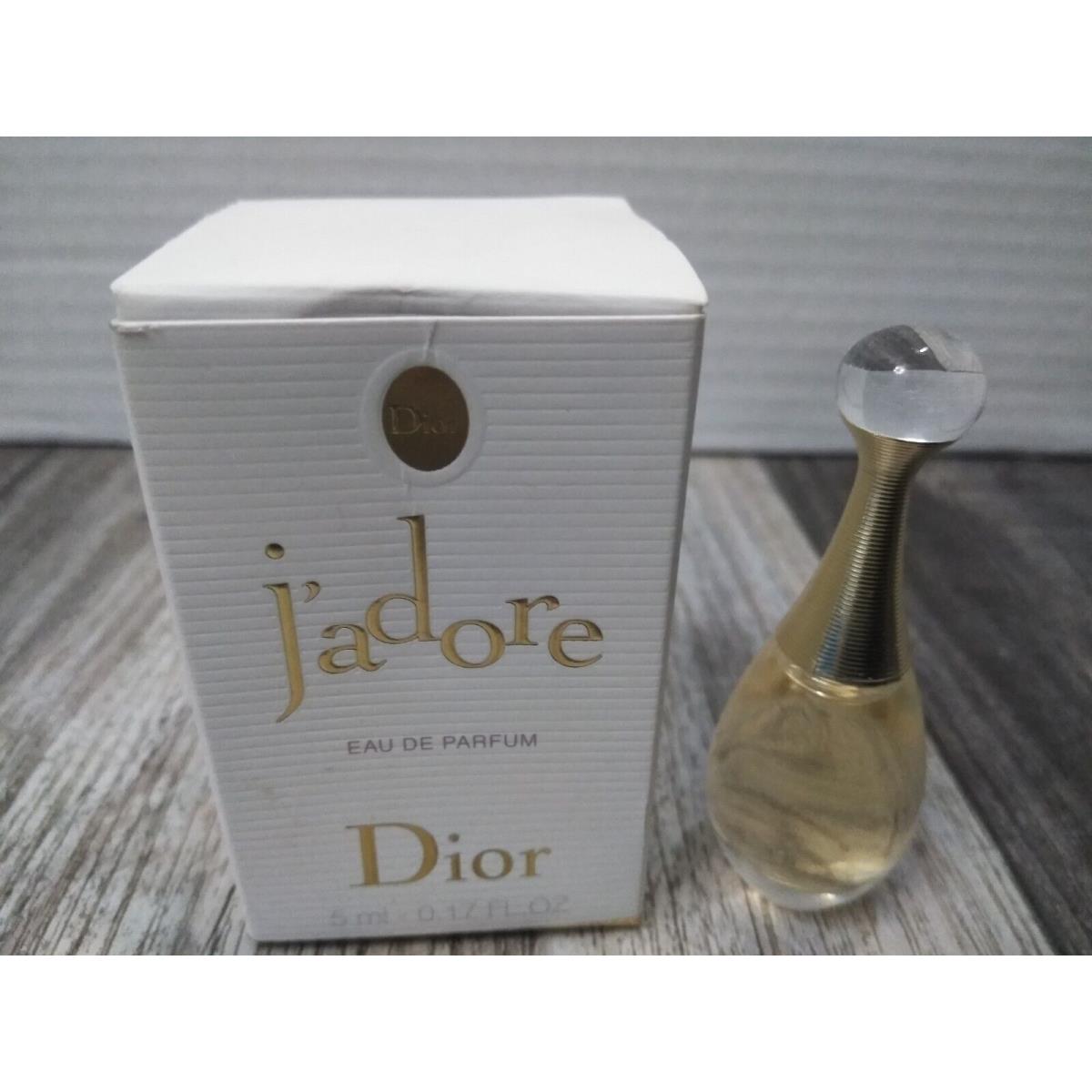 Nos. J`adore by Dior Eau de Parfum Edp 5 ml / .17 oz For Her Mini/travel