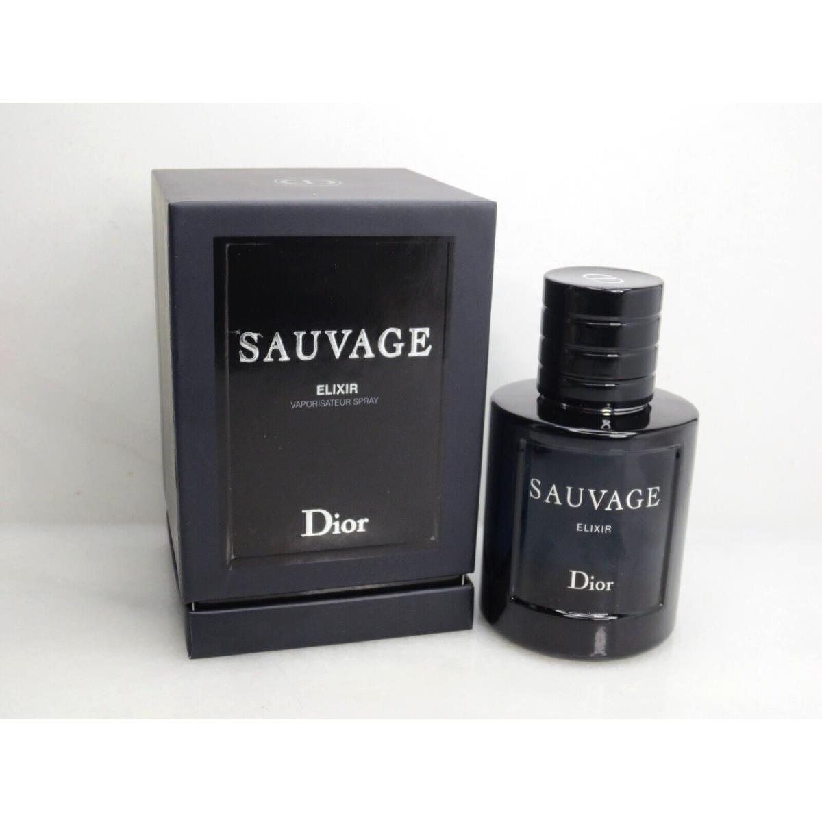 Christian Dior Sauvage Elixir Vaporisateur Spray 2 OZ