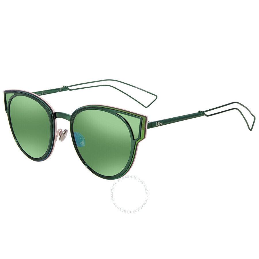 Christian Dior Sculpt 63-15-145 Sunglasses Green Pink W/green Mirror Lens QYGZ9