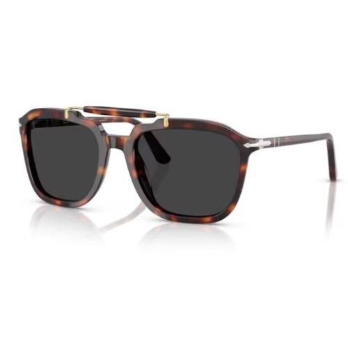 Persol 0PO0203S 24/48 Havana/ Black Polarized 57mm Men`s Sunglasses