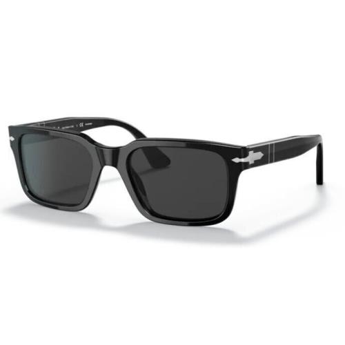 Persol PO3272S 95/48 53mm Black Dark Grey Polarized Men`s Sunglasses