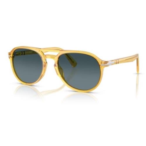 Persol 0PO3235S 204/S3 Miele/blue Gradient Polarized Unisex Sunglasses